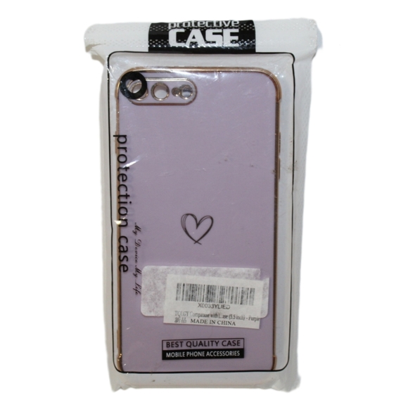 Electroplated Heart Phone Case - Picture 5 of 15